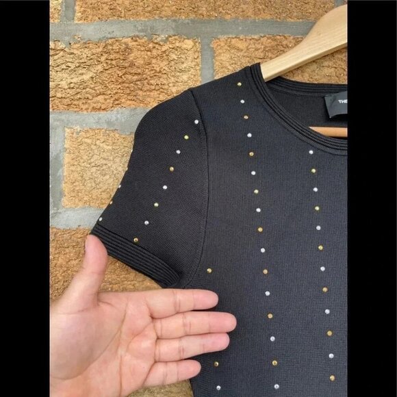 THE KOOPLES Studded Knit Dress Size 1 - Picture 5 of 11